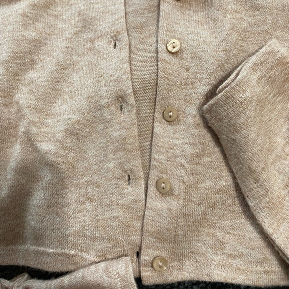 Zara tan sweater size large new with tags - Picture 6 of 6